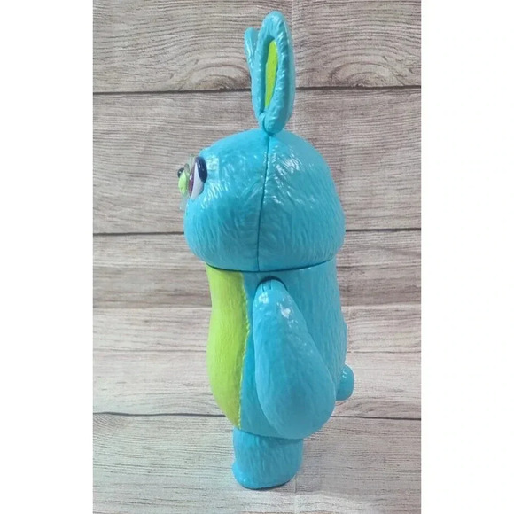 Disney Pixar Toy Story 4 Bunny 9" Blue Hard Plastic Poseable Figure - Picture 2 of 3